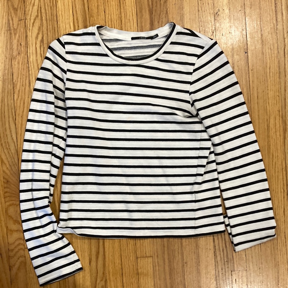 J brand striped long sleeve women’s small